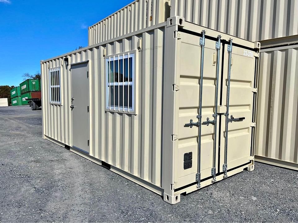 20ft Modified Office Container – Fully Equipped with AC